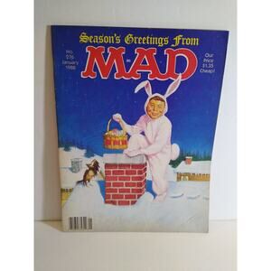 MAD #276 Mad Magazine Comic Book 1988 January Witches Of Eastwick Predator
